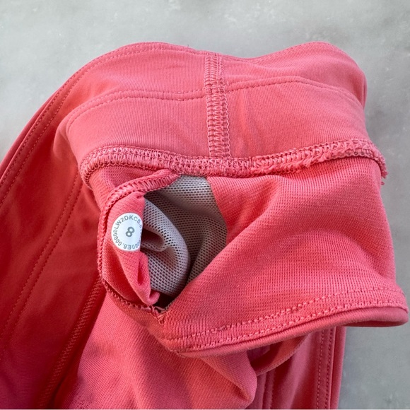 Lululemon Energy High Neck Longline Bra. Peach. 8 - Picture 5 of 5
